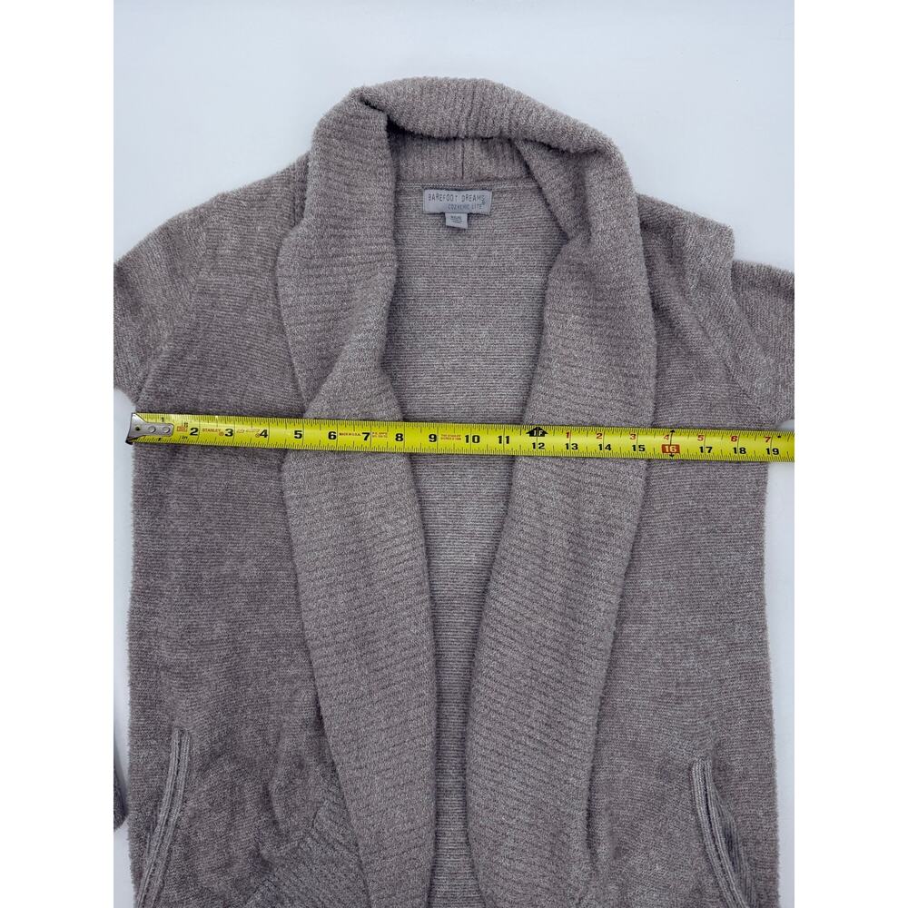Barefoot Dreams Beach Rock CozyChic Lite Circle Cardigan Soft Cozy Neutral XS/S - Picture 9 of 9